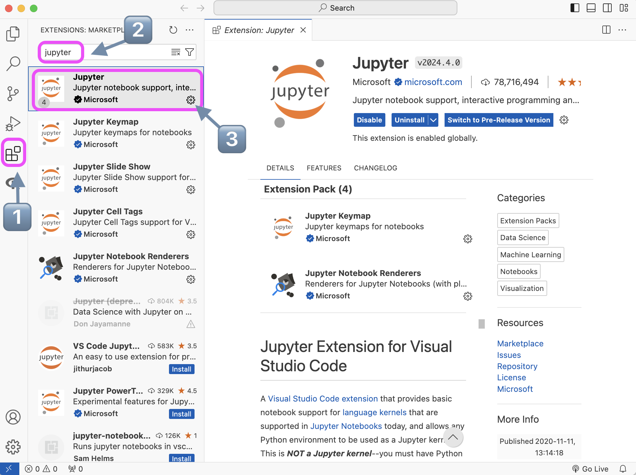 Install Jupyter Notebook In VS Code